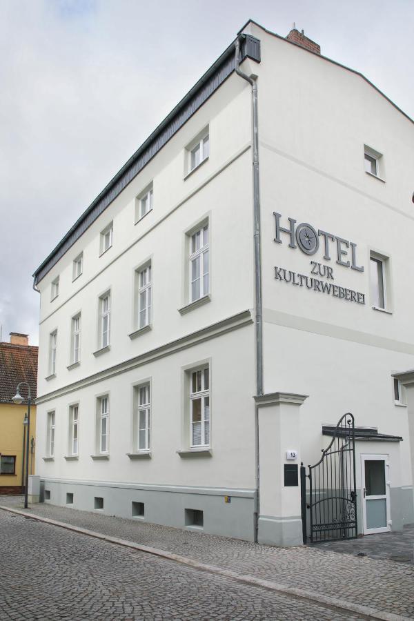 Hotel Zur Kulturweberei Finsterwalde Bagian luar foto